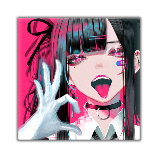 【GORIO】Glide Professional PV01 -PINK- ガラスマウスパッド by 鮭まゆ