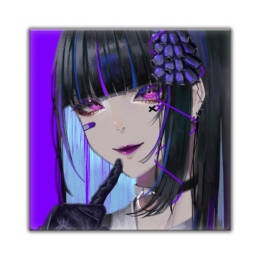 【GORIO】Glide Professional PV01 -PURPLE- ガラスマウスパッド by 鮭まゆ